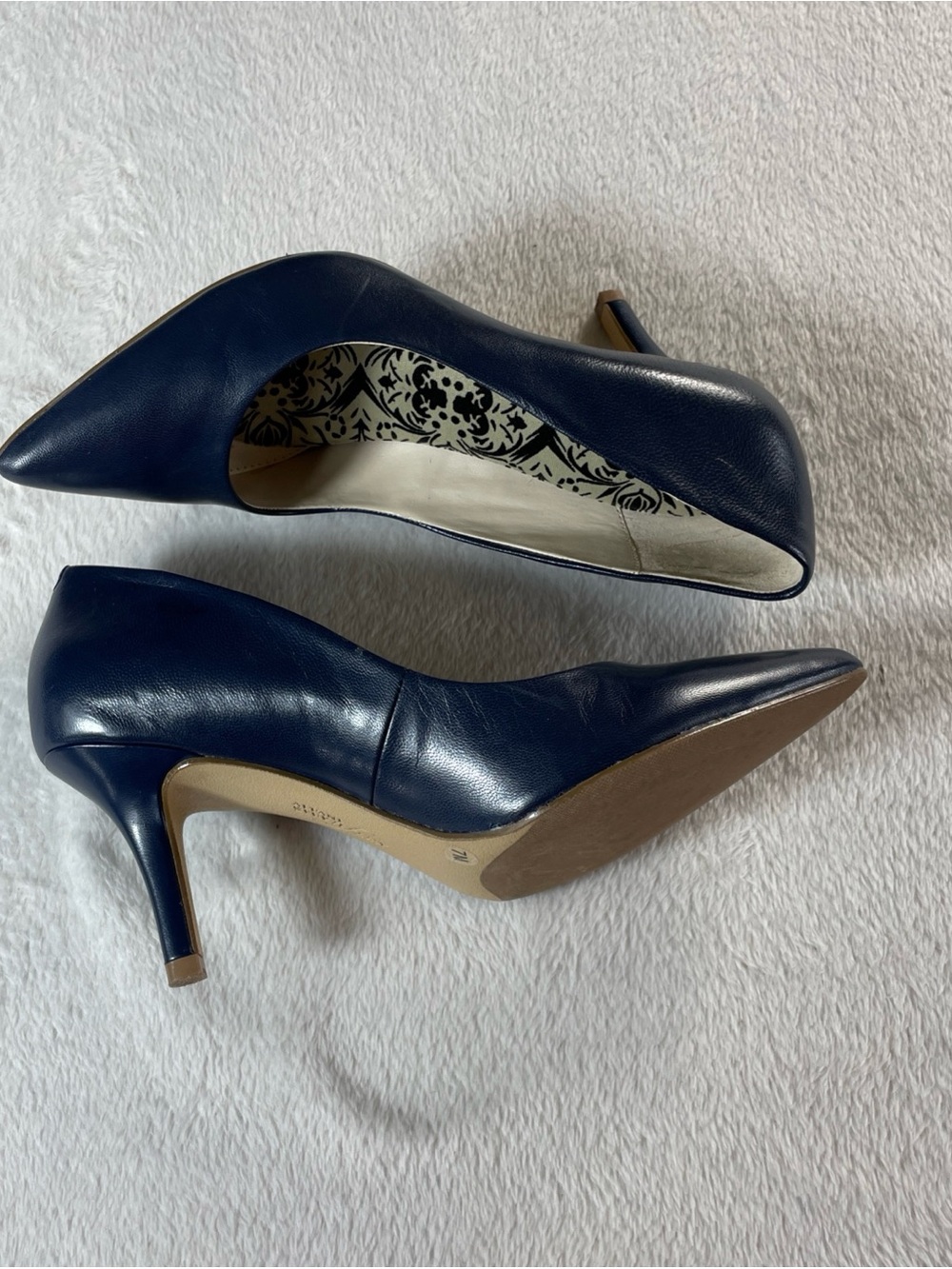 Women’s Alfani Step n Flex Jeules Pointed Pumps - Navy Blue, Size 7M